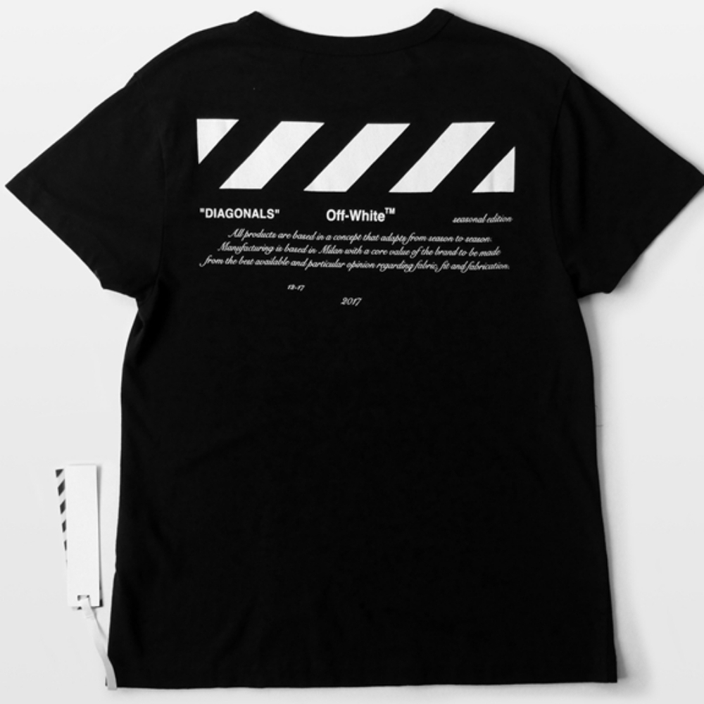 Off-White Black "101" Graphic Tee